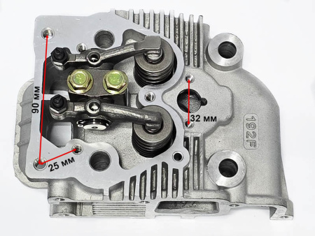 Головка блока цилиндра C192F в сборе Lifan