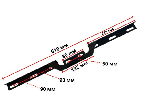 Крепление крыльев мотоблока ST-1000F (6-8лс)