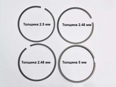 Поршень двигателя R190 (4 кольца) в сборе