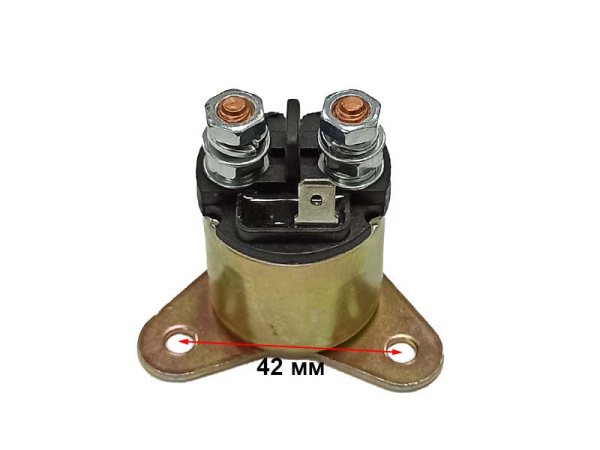 Реле втягивающее  электростартера 177FD-188FD-190FD-192FD-KP420E-KP460E-KP500Е LIFAN (24120-A1014-0001)