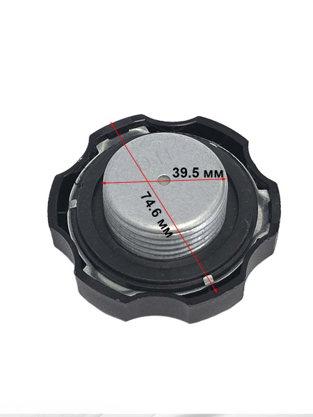 Крышка топливного бака 168F-192F (GX200-GX460) с резьбой