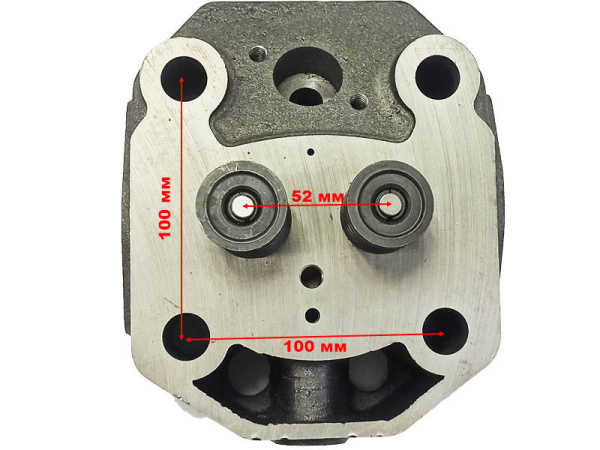 Головка блока цилиндра R195 (под прокладку ГБЦ 104мм)