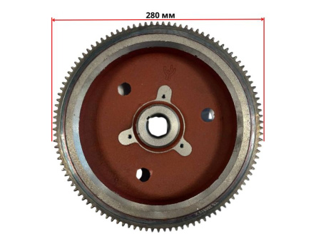 Маховик двигателя C195FD Lifan с венцом (23300-H95Y0-0001)