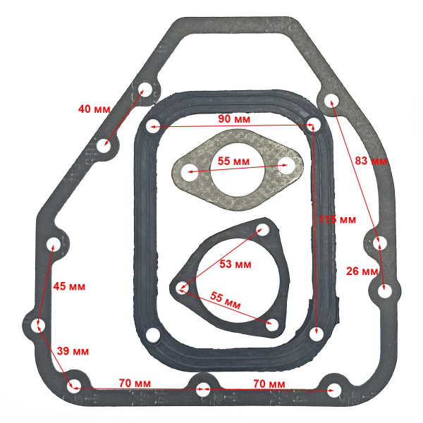 Прокладки R175 набор
