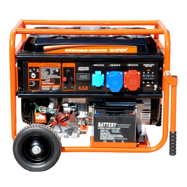 Генератор бензиновый SKIPER LT9000ЕG3