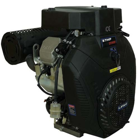 Двигатель Lifan LF2V90F ECC (вал 25мм) 37лс 20А