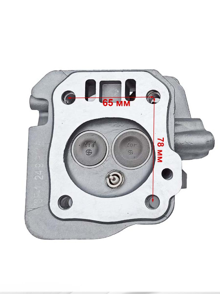 Головка блока цилиндра 168F(GX200)-170F(GX210) в сборе со свечой