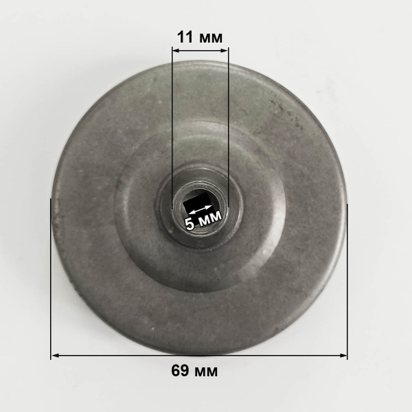 Барабан (чашка) сцепления бензокосы UFO TR150, TR150Me
