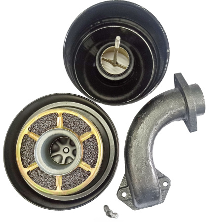 Фильтр воздушный R185-R195 с коленом в сборе