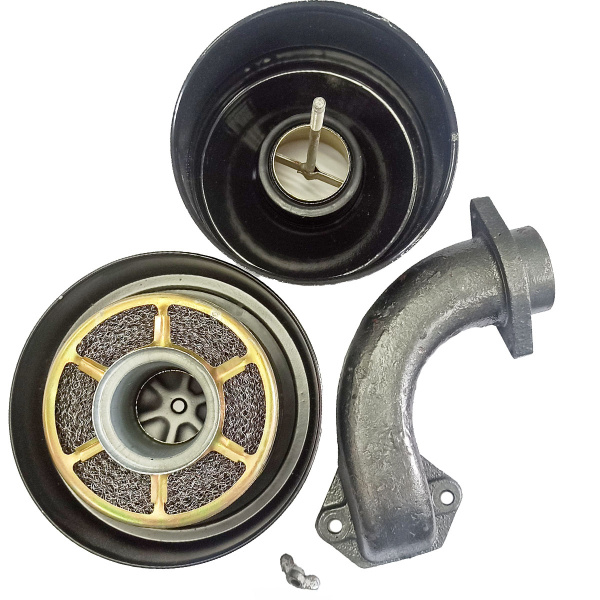 Фильтр воздушный R185-R195 с коленом в сборе