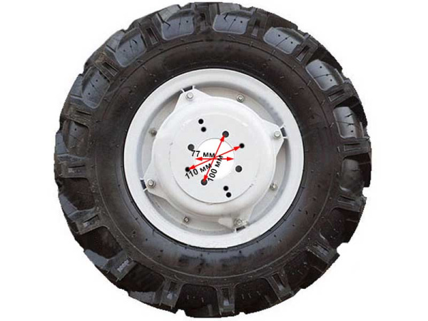 Колесо 7.00-12 (Y-type) универс.,рег. диск (600x150мм)