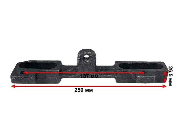 Крепление двигателя R180-R195 передний мотоблока-минитрактора