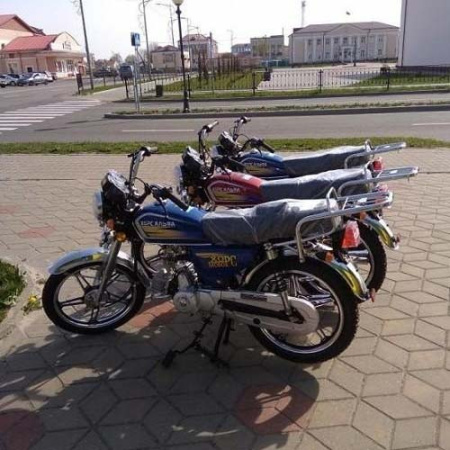 Мопед HORS ALPHA (синий глянец)