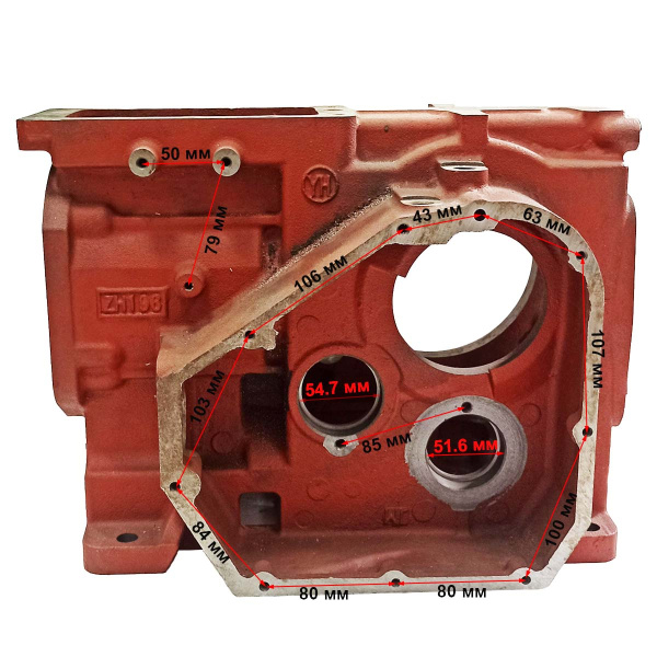 Блок двигателя R195-R18