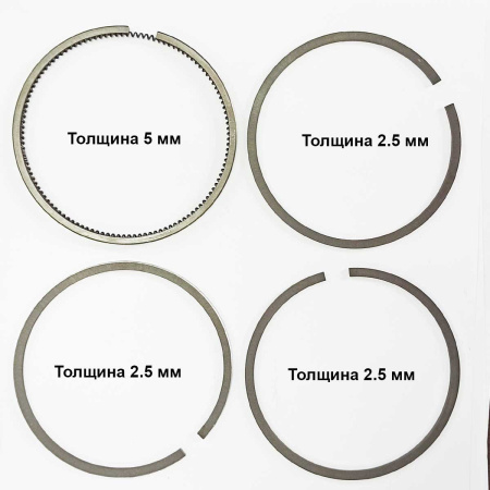 Кольца поршневые R190