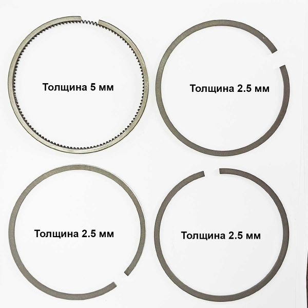 Кольца поршневые R190