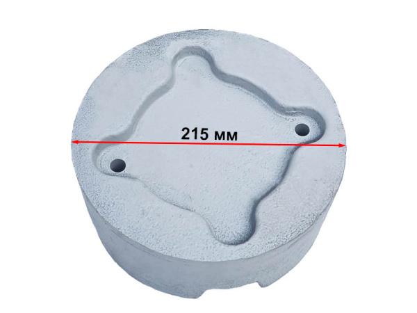 Утяжелитель (груз) колеса мотоблока литой 16кг (1шт)