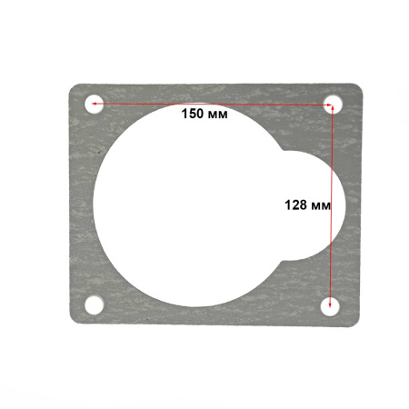 Прокладка КПП-переходная плита мотоблока 9-18лс