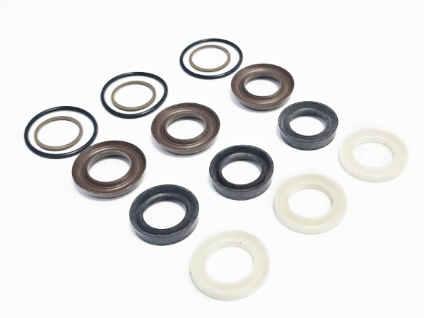 Сальники насоса ВД RRV 3G36 мойки Lifan Q3690 (набор-Е) вода, Annovi Reverberi