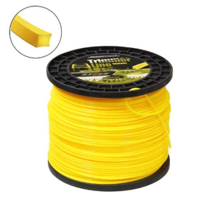 Леска триммерная 2.7мм/100м (квадрат)