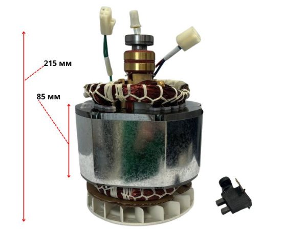 Альтернатор (статор) генератора 2500E в сборе LIFAN (31100-B9130-0002)