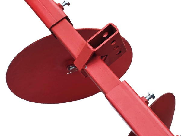 Окучник дисковый ОР-3 раздвижной (для МТЗ, крепление прямоугольник)