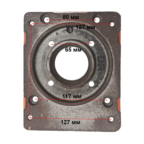 Плита соединительная КПП-двигатель мотоблока