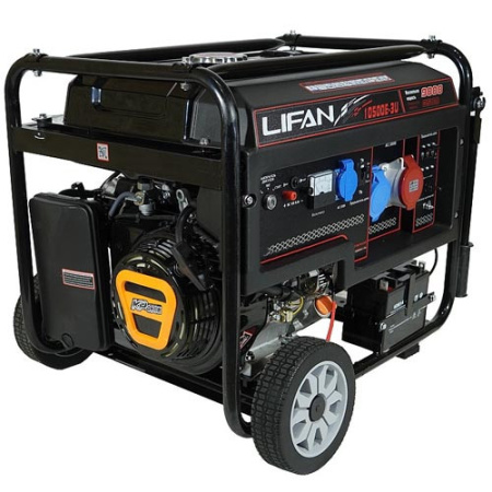 Генератор бензиновый Lifan 10500E-3U (8.5GF2-4D)