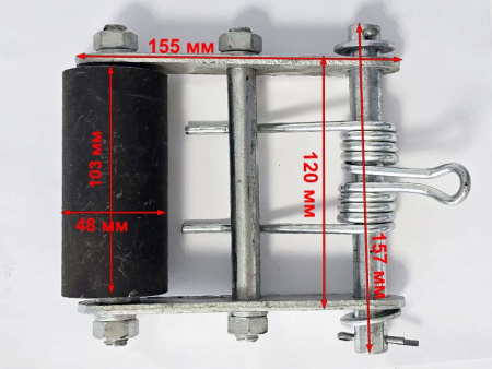 Ролик натяжения ремня минитрактора автоматический
