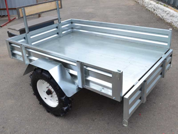 Прицеп для мотоблока ТМ-6/400 (5.00-12) оцинкован