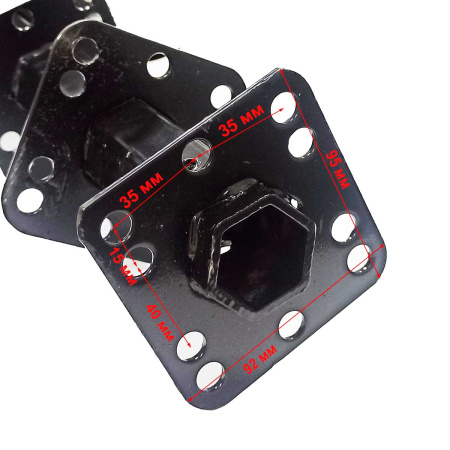 Полуось фрезы 32x32мм (4+1)