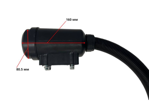 Фильтр воздушный 168F-170F с верхним фильтром (сух. типа)