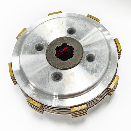 Сцепление мотоблока (9-18лс) прямое 8 лепестков (в сборе)