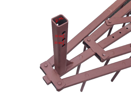 Борона БР1-2 для мотоблока МТЗ (крепление квадрат)