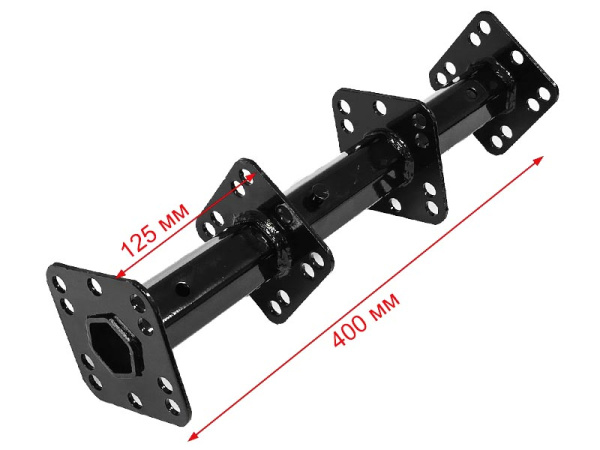 Полуось фрезы 32х32мм мотокультиватора шестигранная (3+1) 