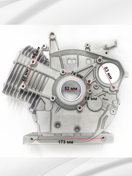 Блок двигателя 190FD (190FE, GX420E)