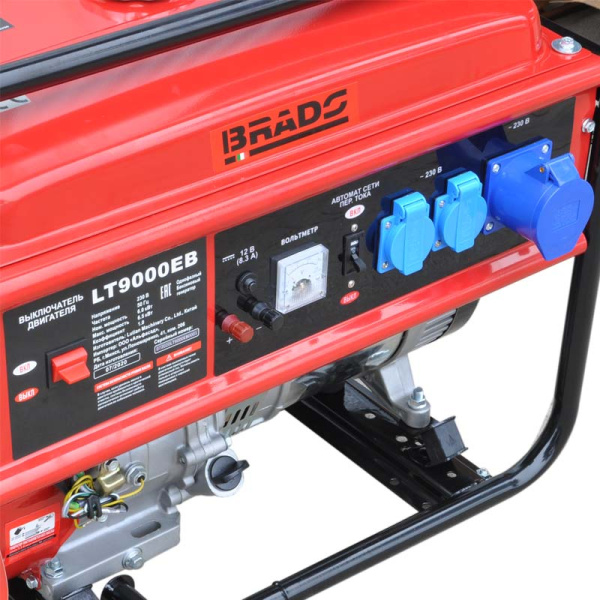 Генератор бензиновый BRADO LT9000EB