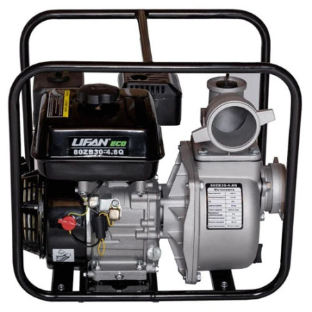 Мотопомпа  бензиновая Lifan 80ZB30-4.8Q Eco