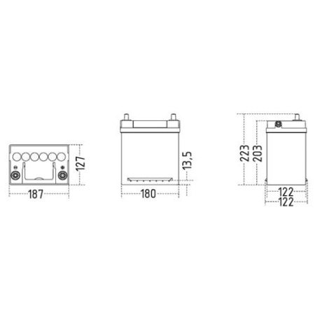 Аккумуляторная батарея ZAP PLUS JAPAN 40 Ah