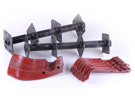 Фрезы мотокультиватора 5-8,5лс (пос.23x23мм, 24 ножа) комплект