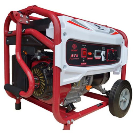 Генератор бензиновый Weima WM 5500 BF (ручка + колеса)