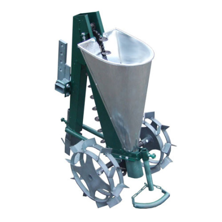 Чеснокосажалка однорядная с дозатором удобрений