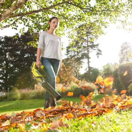 Воздуходувка реактивная RYOBI OBL18JB без батареи