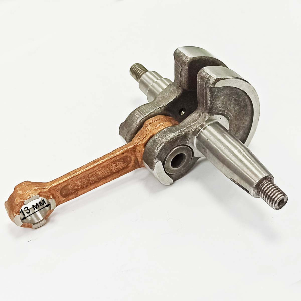 Коленвал двигателя бензокосы CG430 (1E40-F, 43см3)