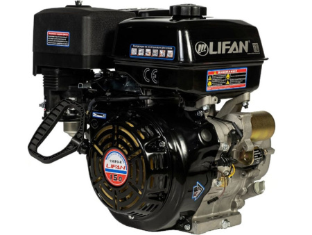 Двигатель Lifan 190FD-R (сцепление и редуктор 2:1) 15лс