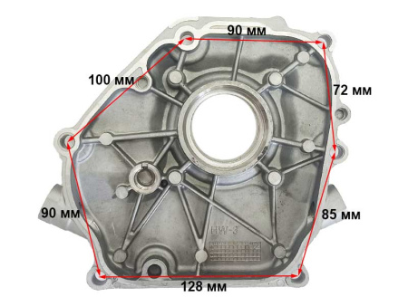 Крышка блока 168F(GX200)-170F(GX210)