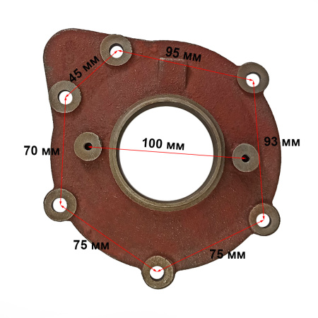 Крышка блока R175-R185 (левая)