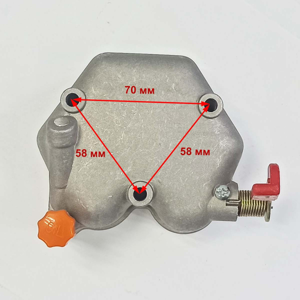 Крышка клапанная 186FA (3 болта)