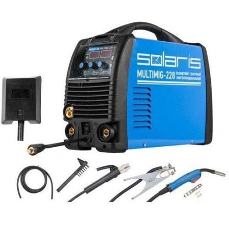 Полуавтомат сварочный Solaris MULTIMIG-228 без TIG горел.