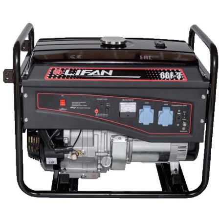  Генератор  бензиновый Lifan 7000 (6GF-3)